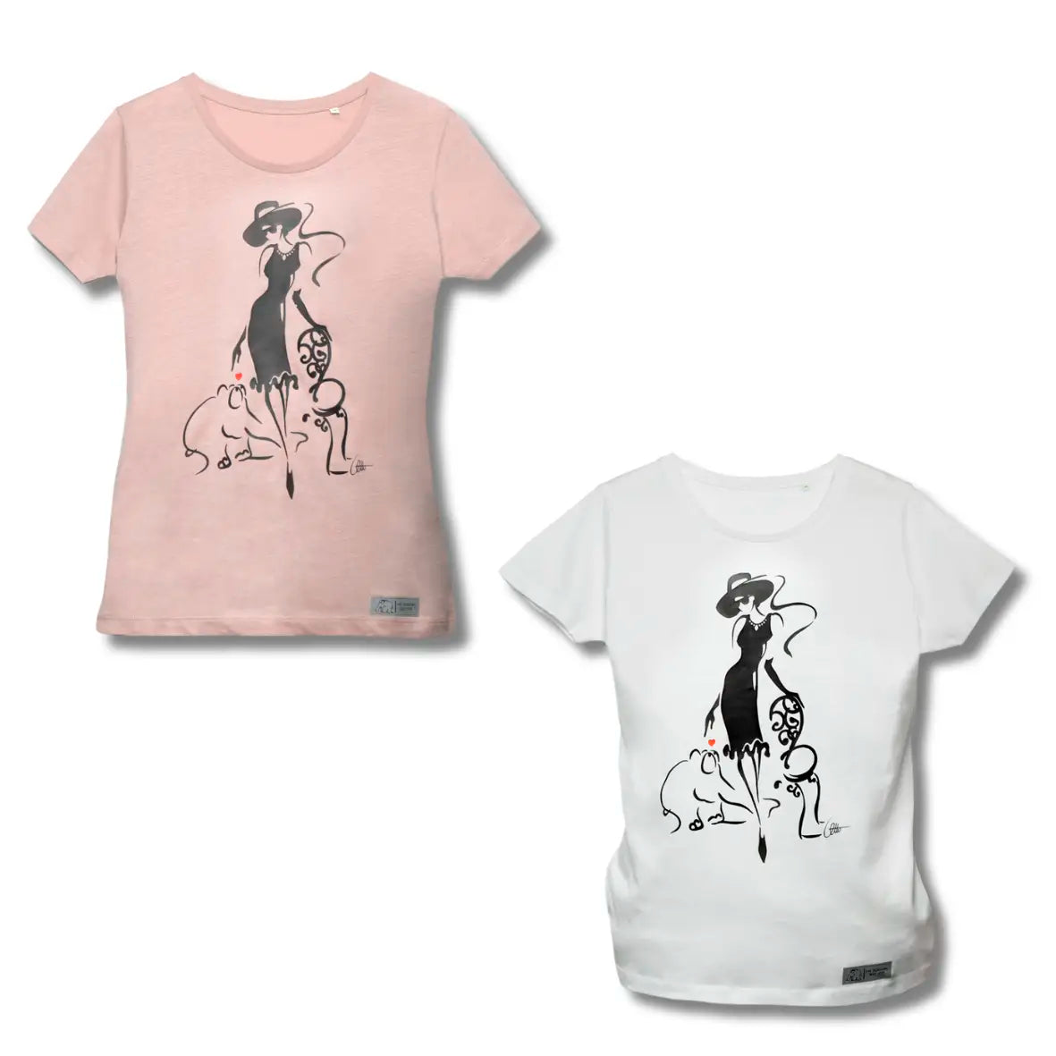 Damen T-Shirt Elégance by Otto Waalkes