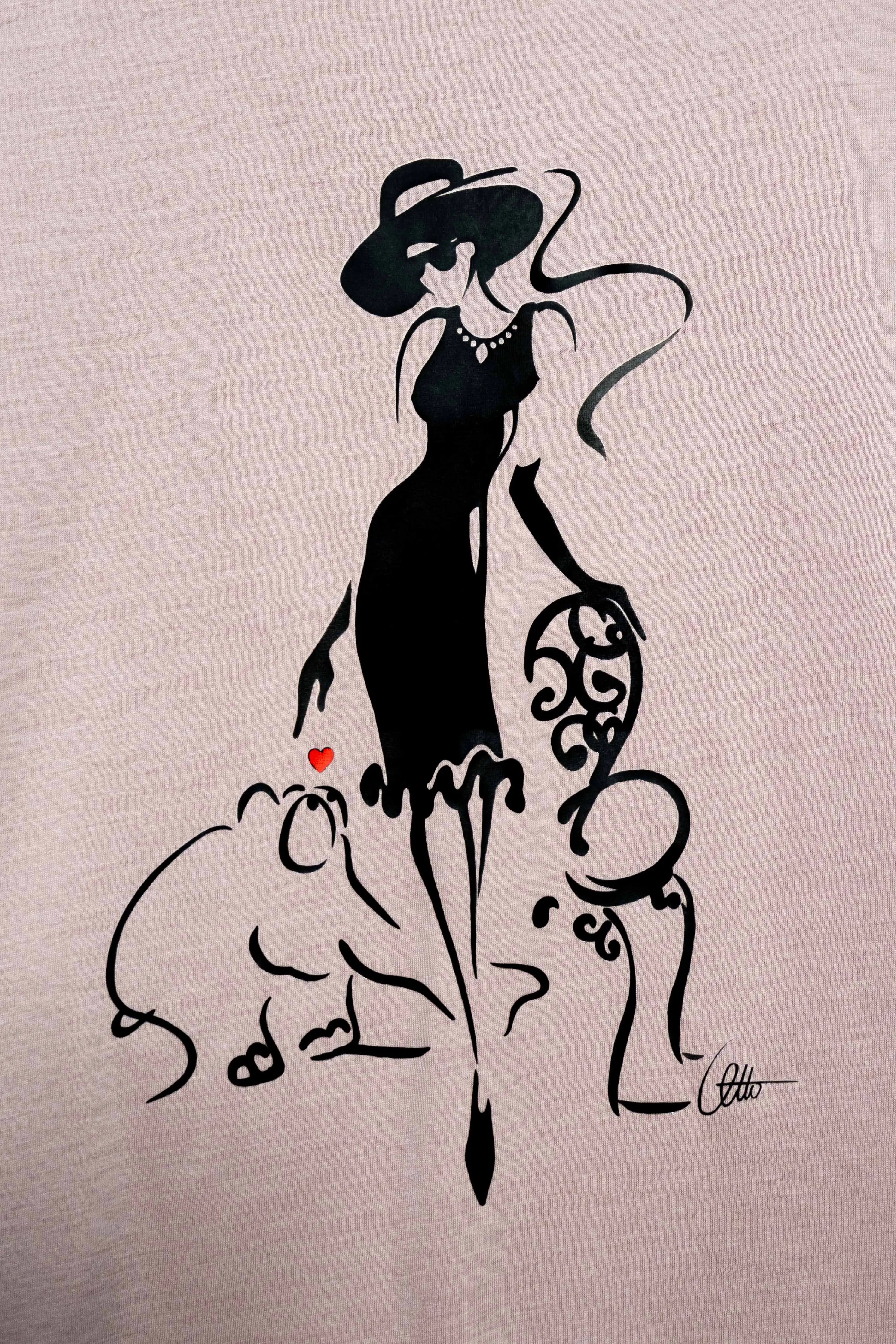 Damen T-Shirt Elégance by Otto Waalkes