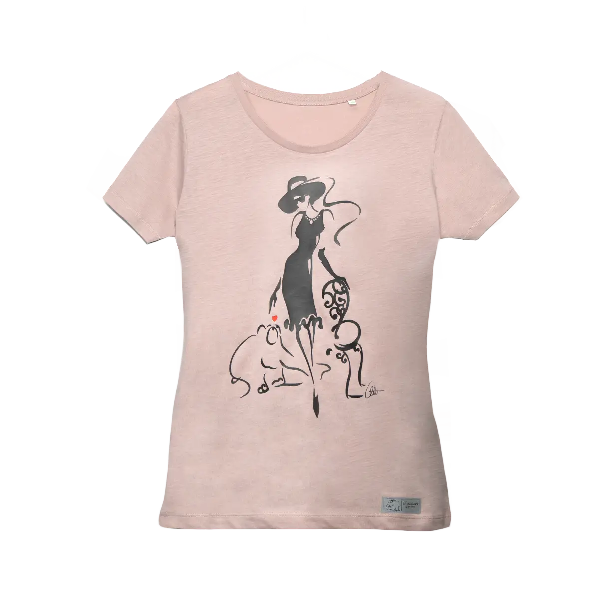 Damen T-Shirt Elégance by Otto Waalkes