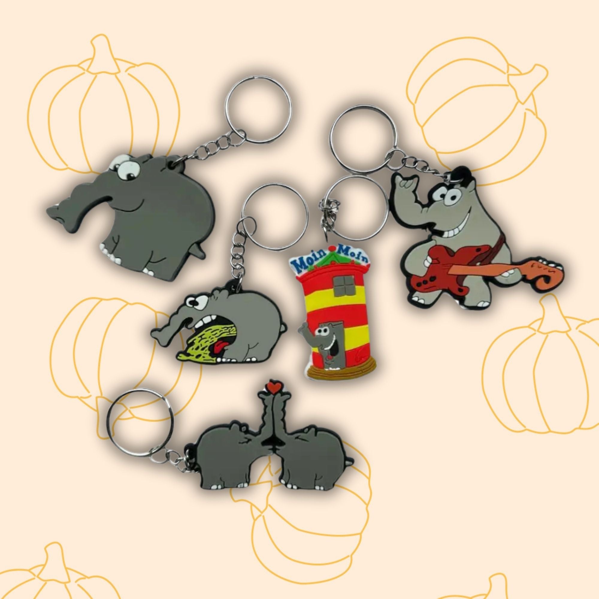 Ottifant Schlüsselanhänger by Otto Waalkes