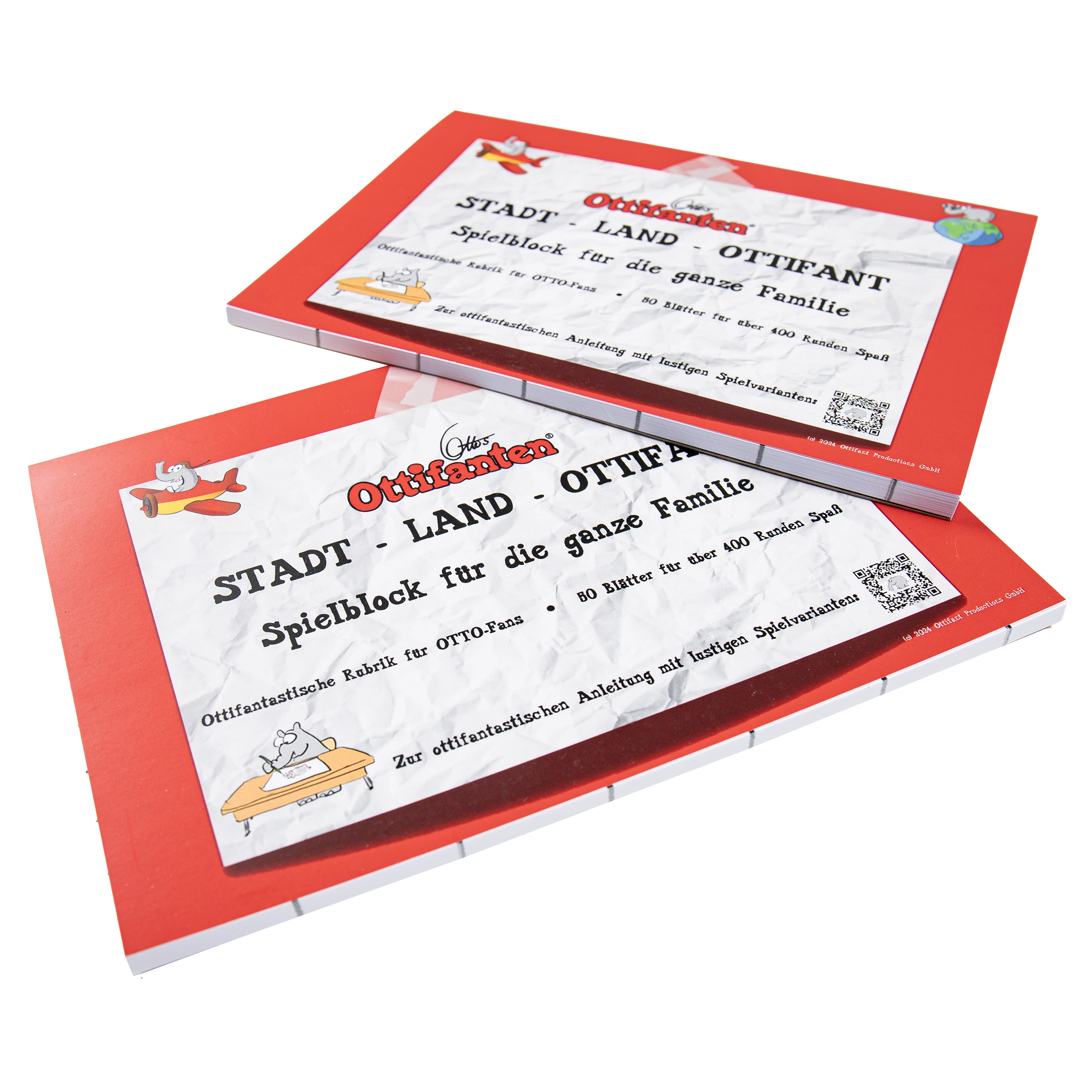 Stadt, Land, Ottifant - Spielblock für die ganze Familie