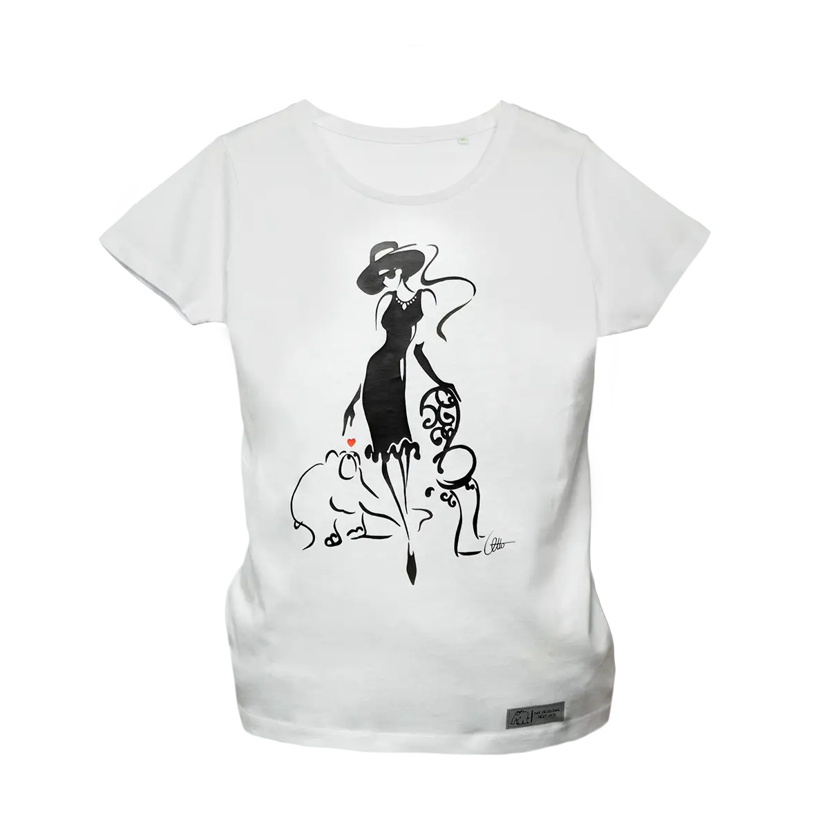 Damen T-Shirt Elégance by Otto Waalkes