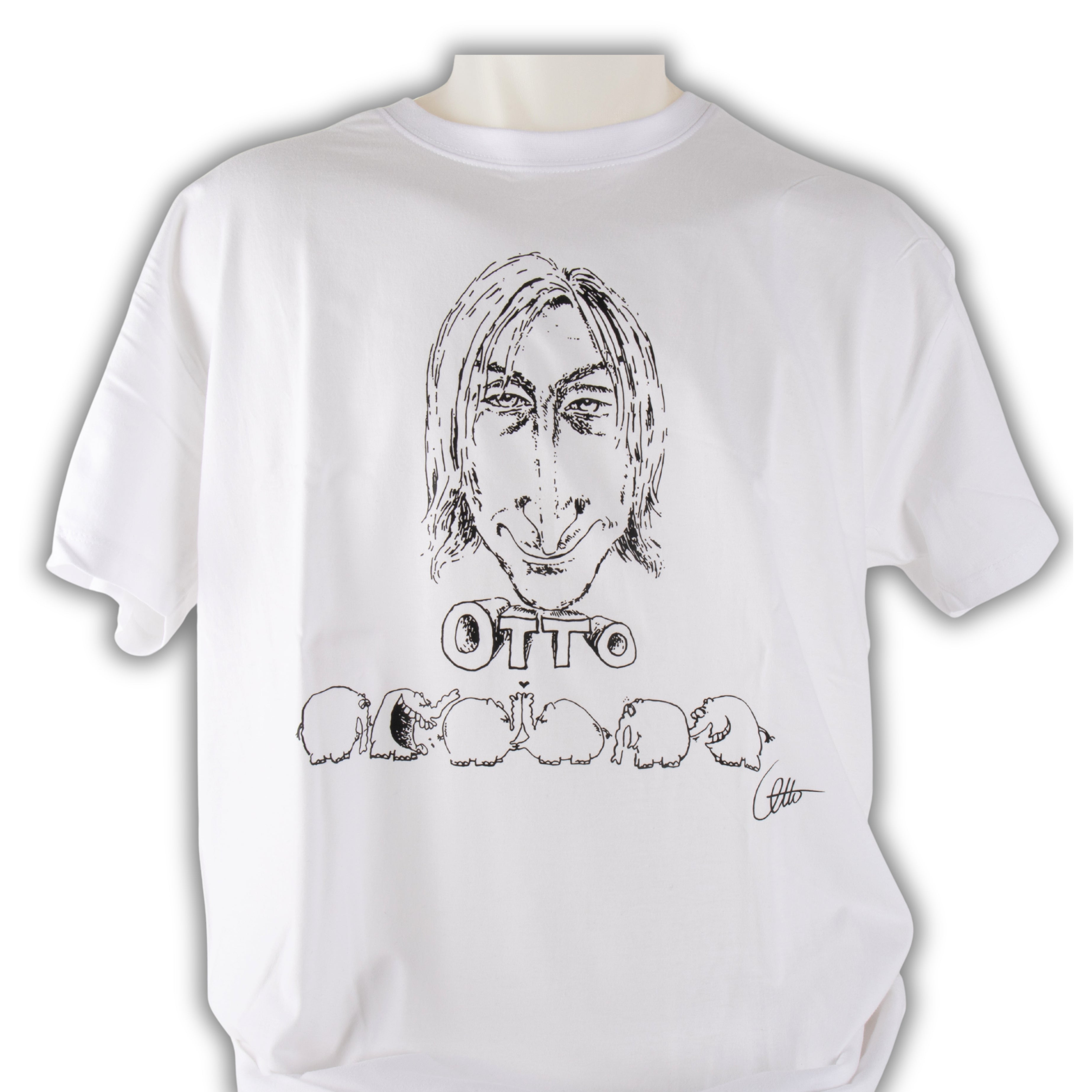 Retro T-Shirt LP-Cover "OTTO (Live im Audimax)" Unisex von Otto Waalkes
