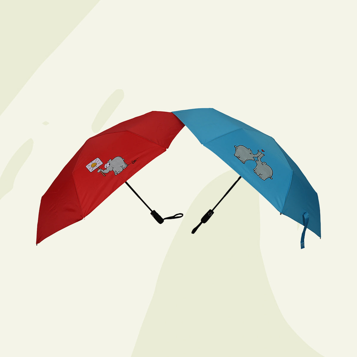 Ottifanten-Regenschirm