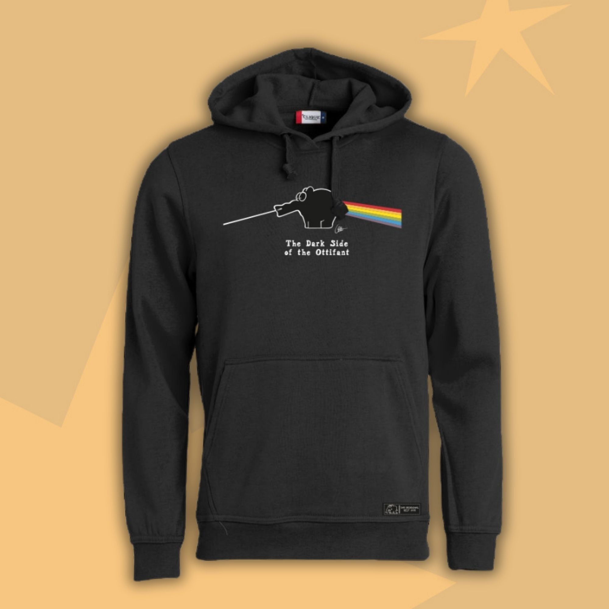 Hoodie The Dark Side of the Ottifant Kapuzenpullover by Otto Waalkes