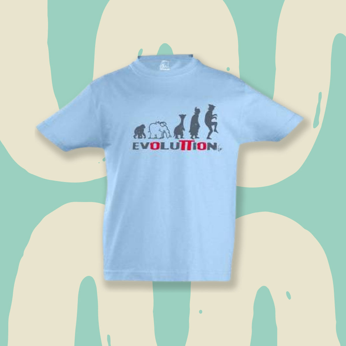 T-Shirt "Evolution" Kinder by Otto Waalkes