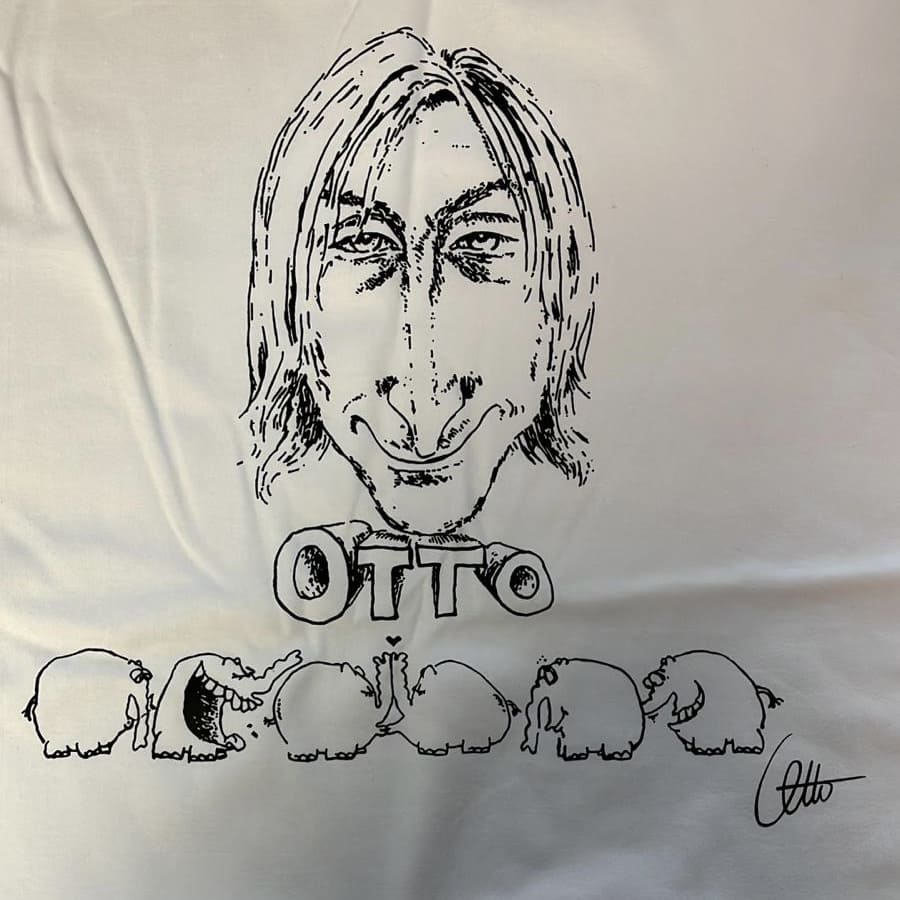 Retro T-Shirt LP-Cover "OTTO (Live im Audimax)" Unisex von Otto Waalkes