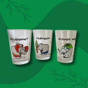 3-ER GLAS SET OTTIFANTEN Sportifanten KINDER-GLÄSERSET