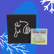 1 OZ Silberbarren "Alles Gute" mit Original Otto Waalkes Signatur