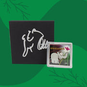 1 OZ Silberbarren "Glückwunsch" mit Original Otto Waalkes Signatur