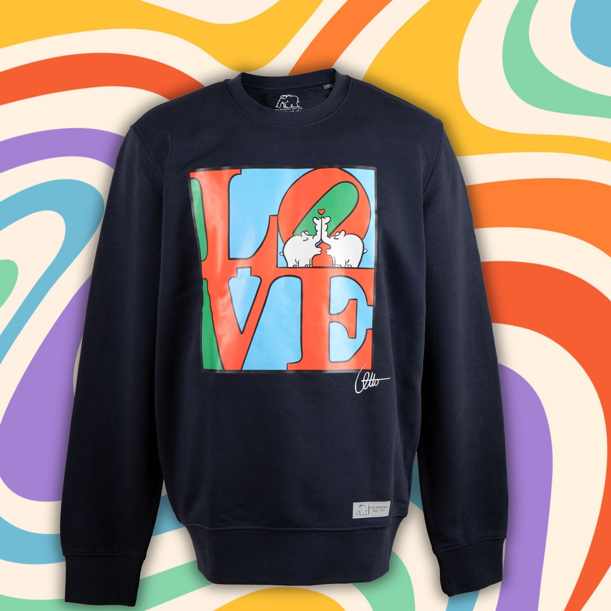 Sweatshirt Ottifanten-LOVE