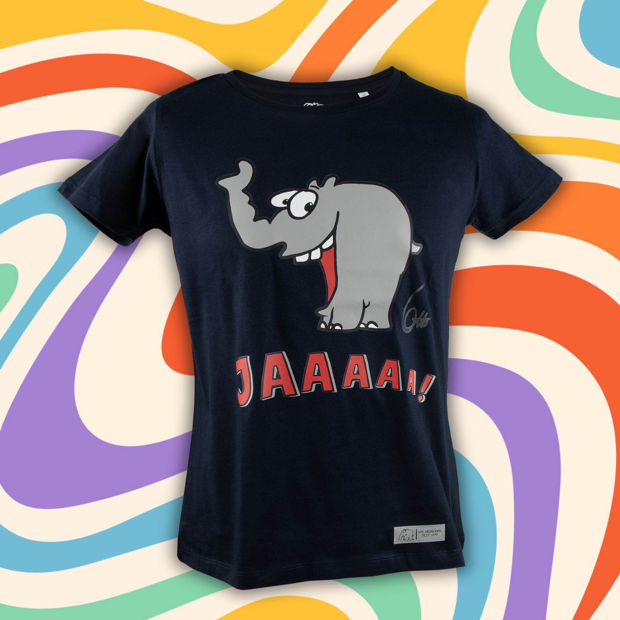 T-Shirt Lachender Ottifant Damen | Jetzt mit neuem Fit!