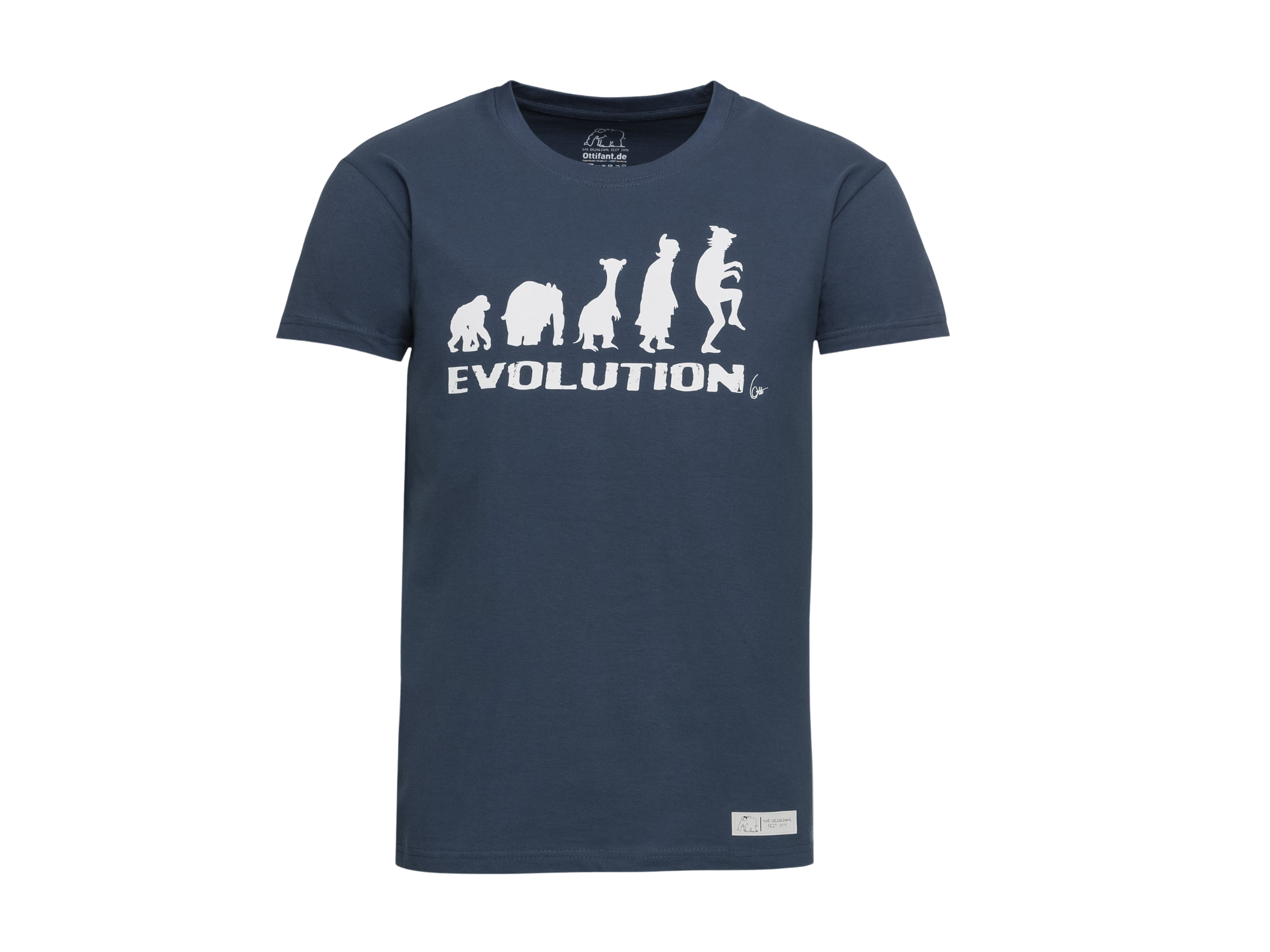 T-Shirt "Evolution" Unisex by Otto Waalkes