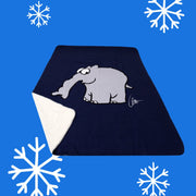 Kuscheldecke Picknick Fleecedecke Ottifant 150cm x 120cm by Otto Waalkes