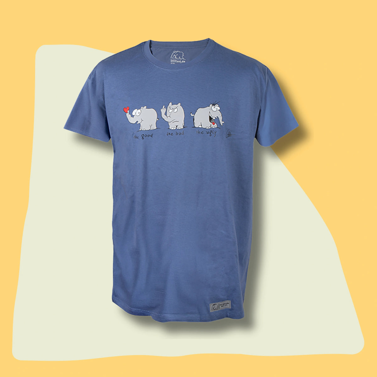 T-Shirt Ottifanten "the good, the bad, the ugly" by Otto Waalkes