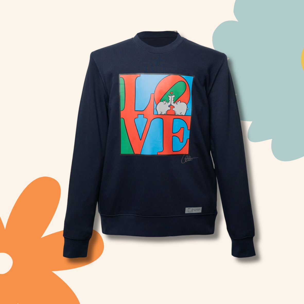 Sweatshirt Ottifanten-LOVE
