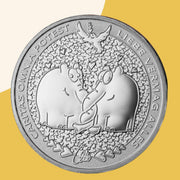 1oz Silbermünze 2024 "Caritas Omnia Potest" | limitiert in Schatulle + Otto Waalkes Signatur