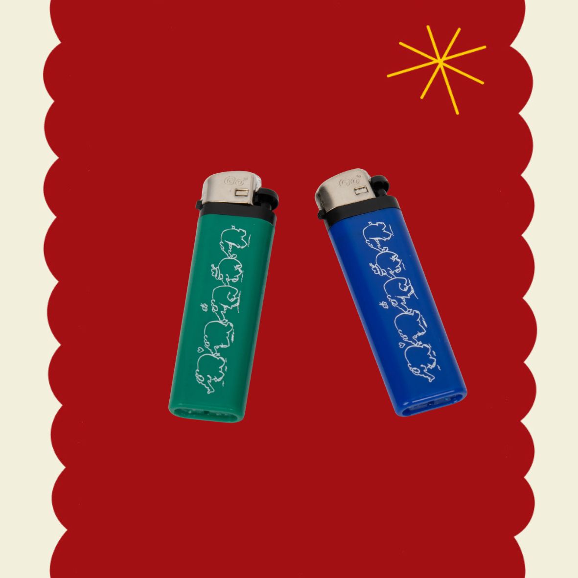 Ottifant Feuerzeug "Polonaise"