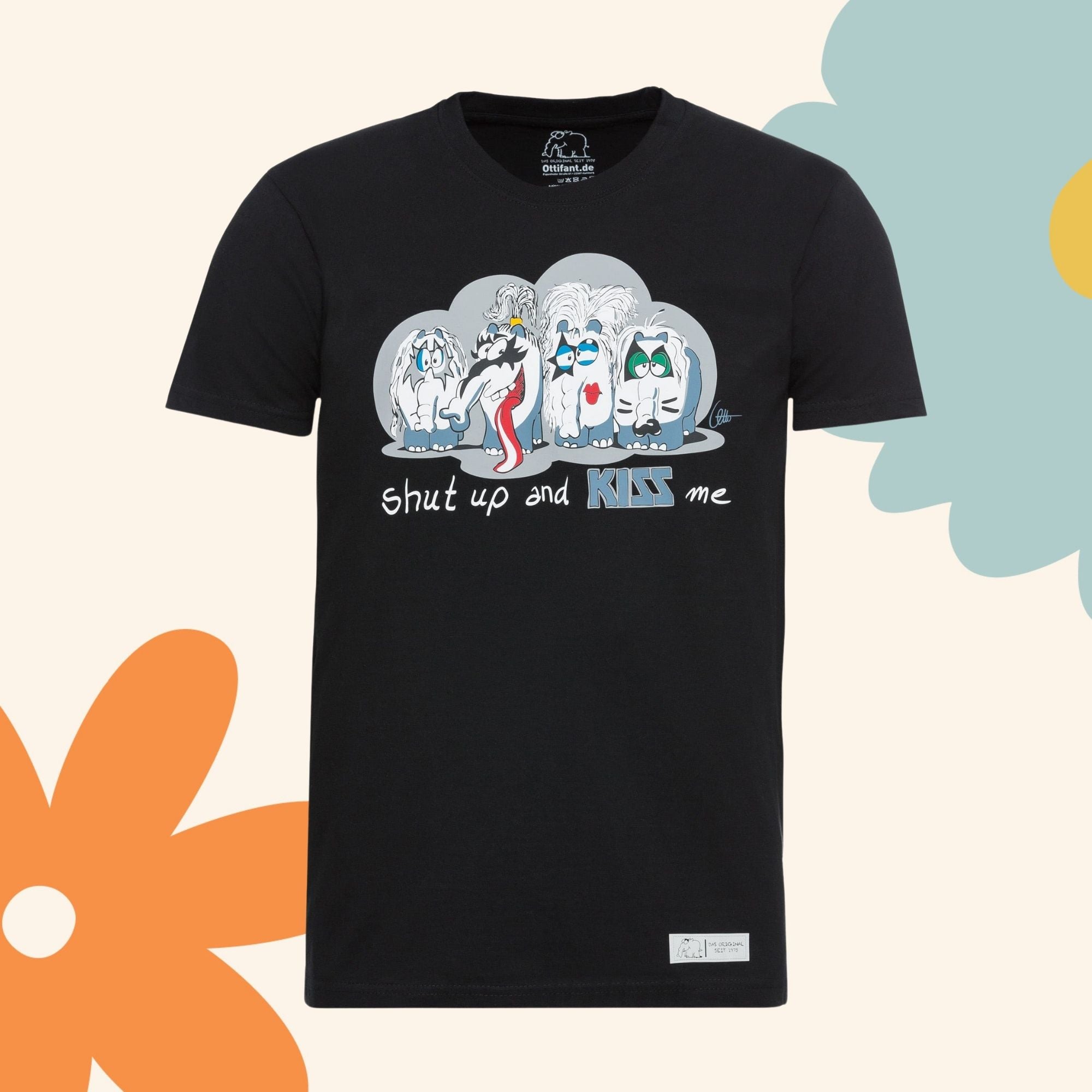 T-Shirt "KISS" Unisex by Otto Waalkes