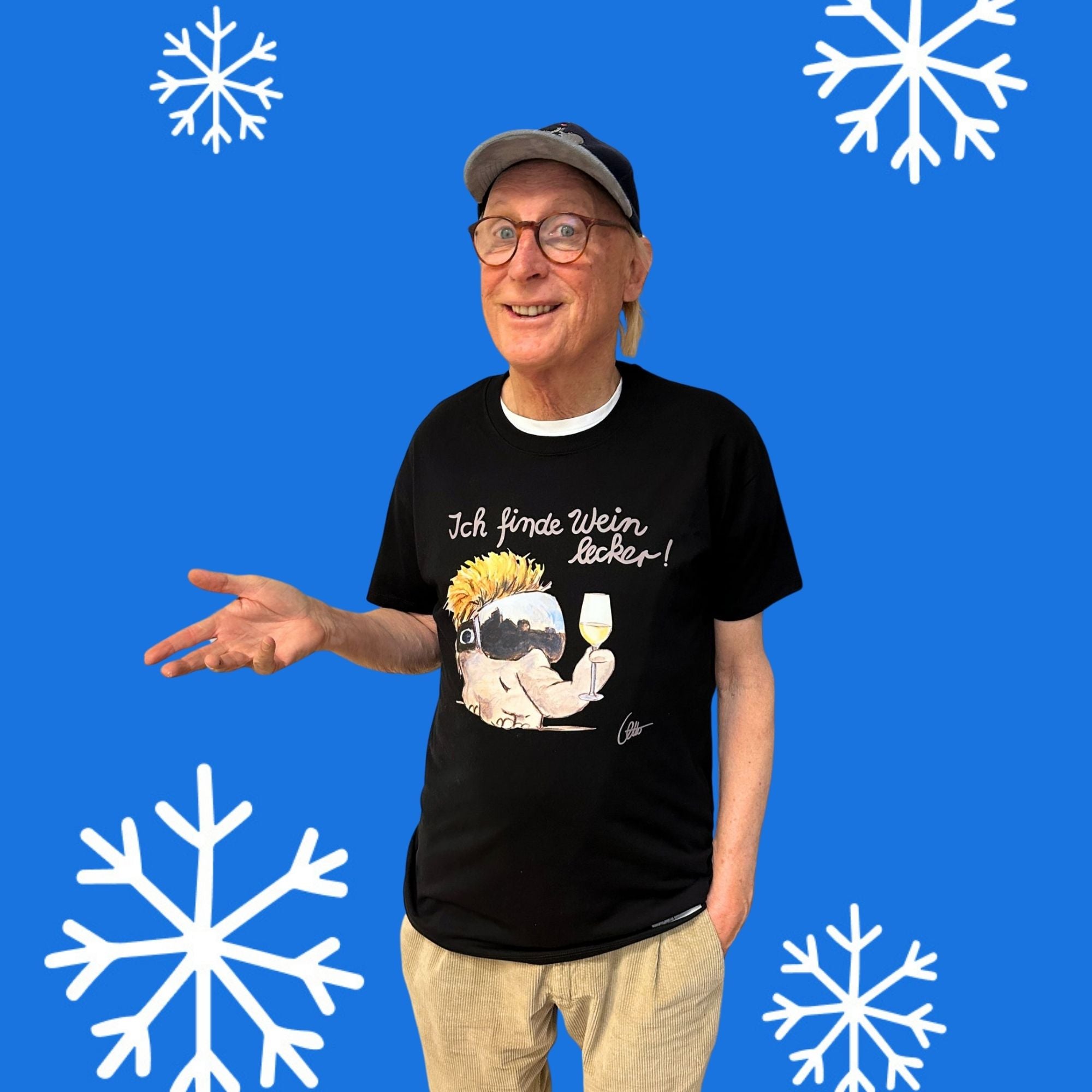 T-Shirt Ski Aggufant "Ich finde Wein lecker" by OTTO