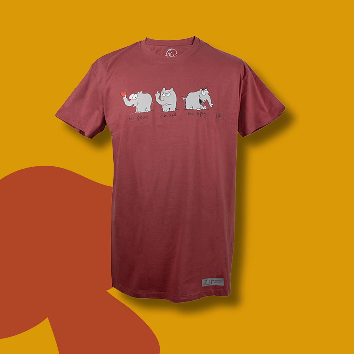 T-Shirt Ottifanten "the good, the bad, the ugly" by Otto Waalkes