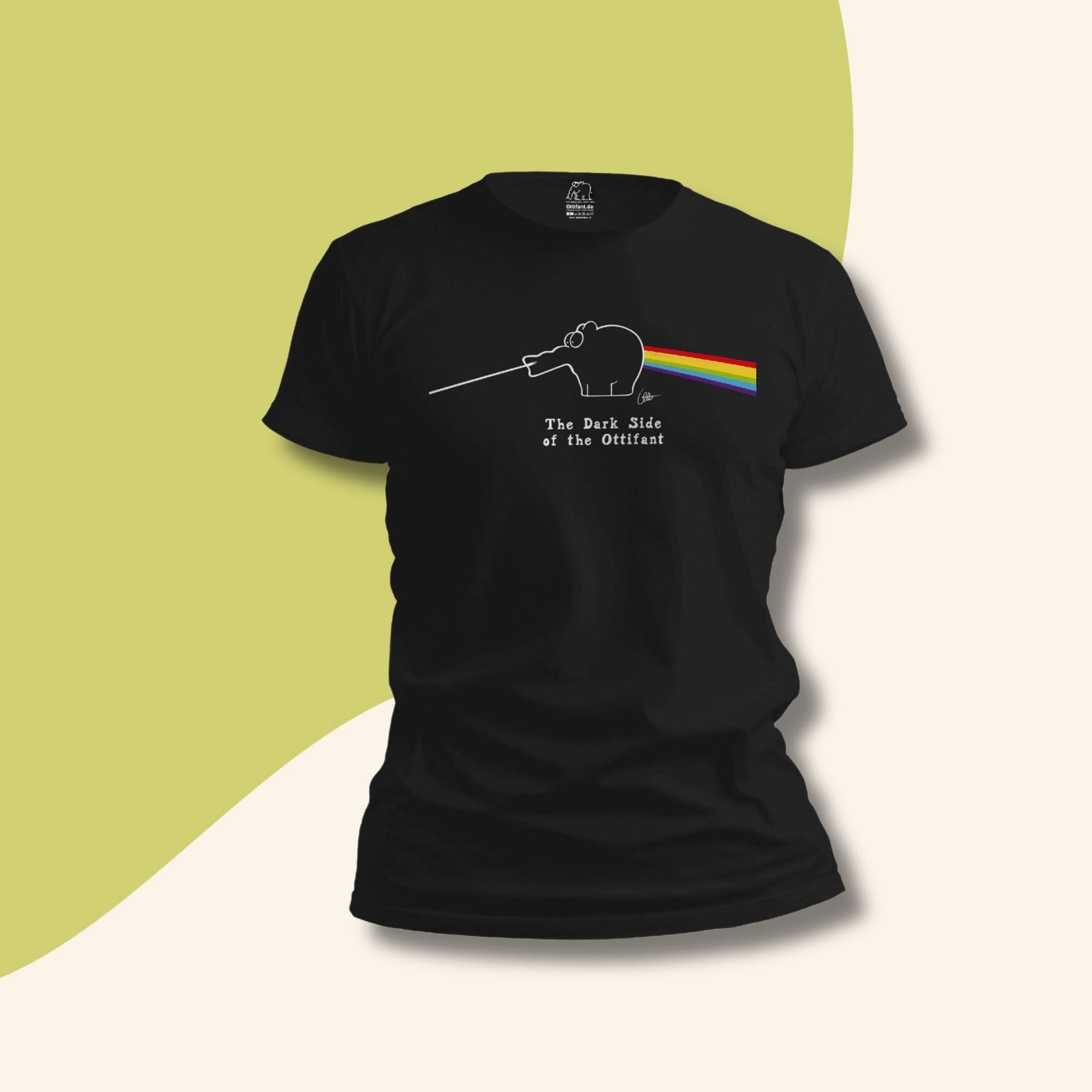 T-Shirt "Dark Side of the Ottifant" Unisex by Otto Waalkes