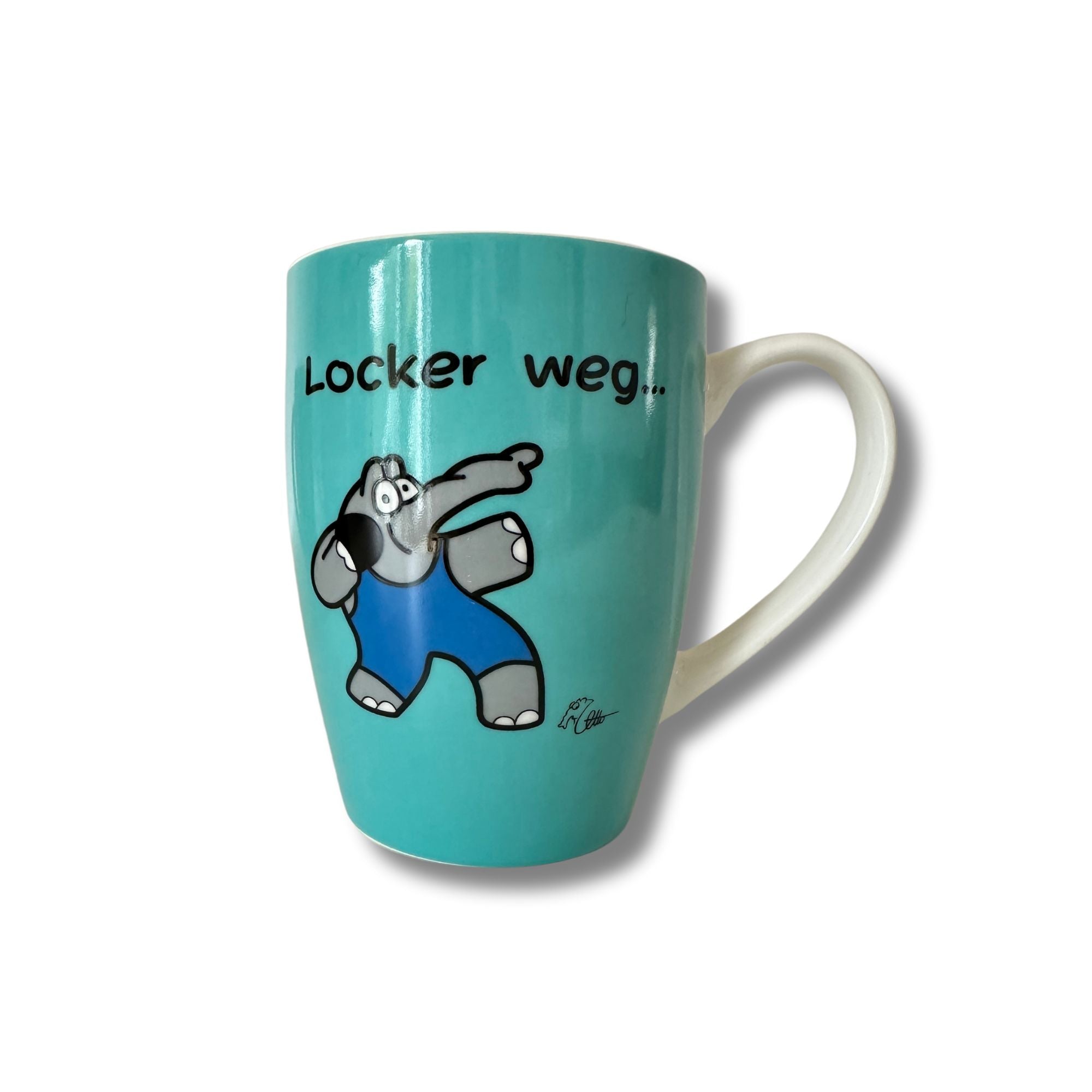 Kaffeebecher Sportifanten by Otto Waalkes mit 8 Motiven