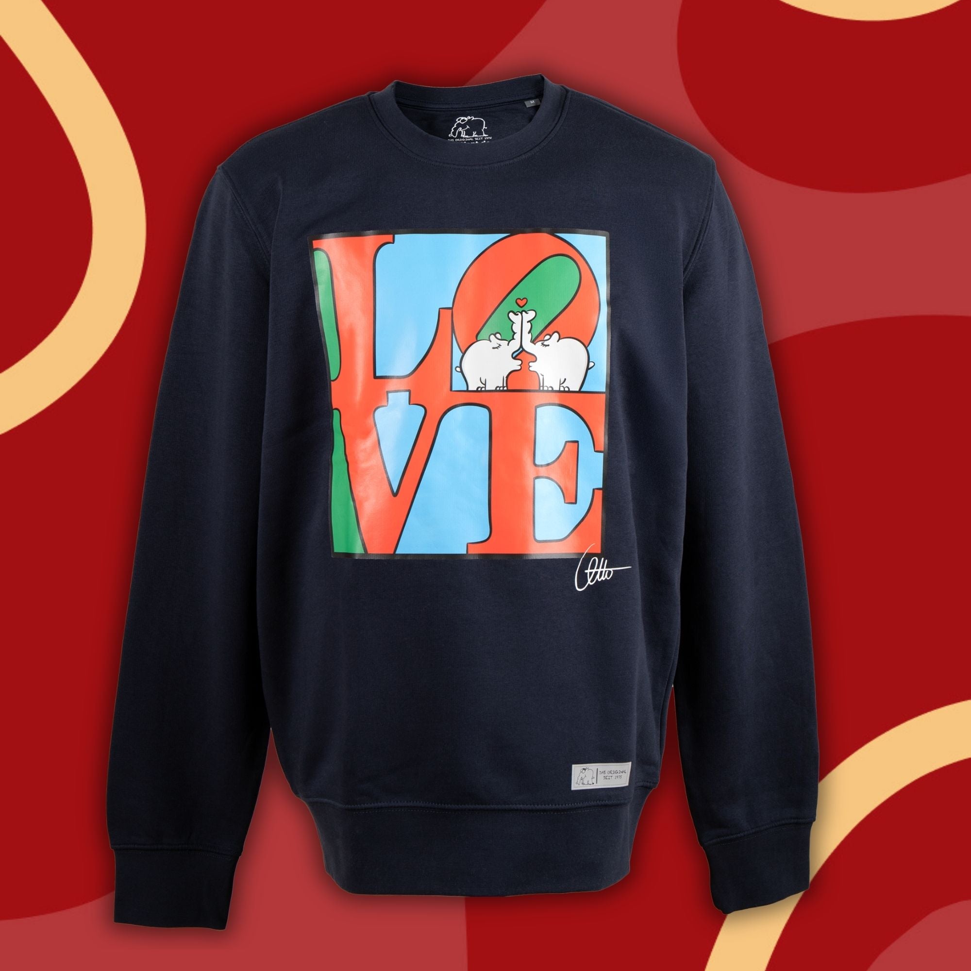Sweatshirt Ottifanten-LOVE