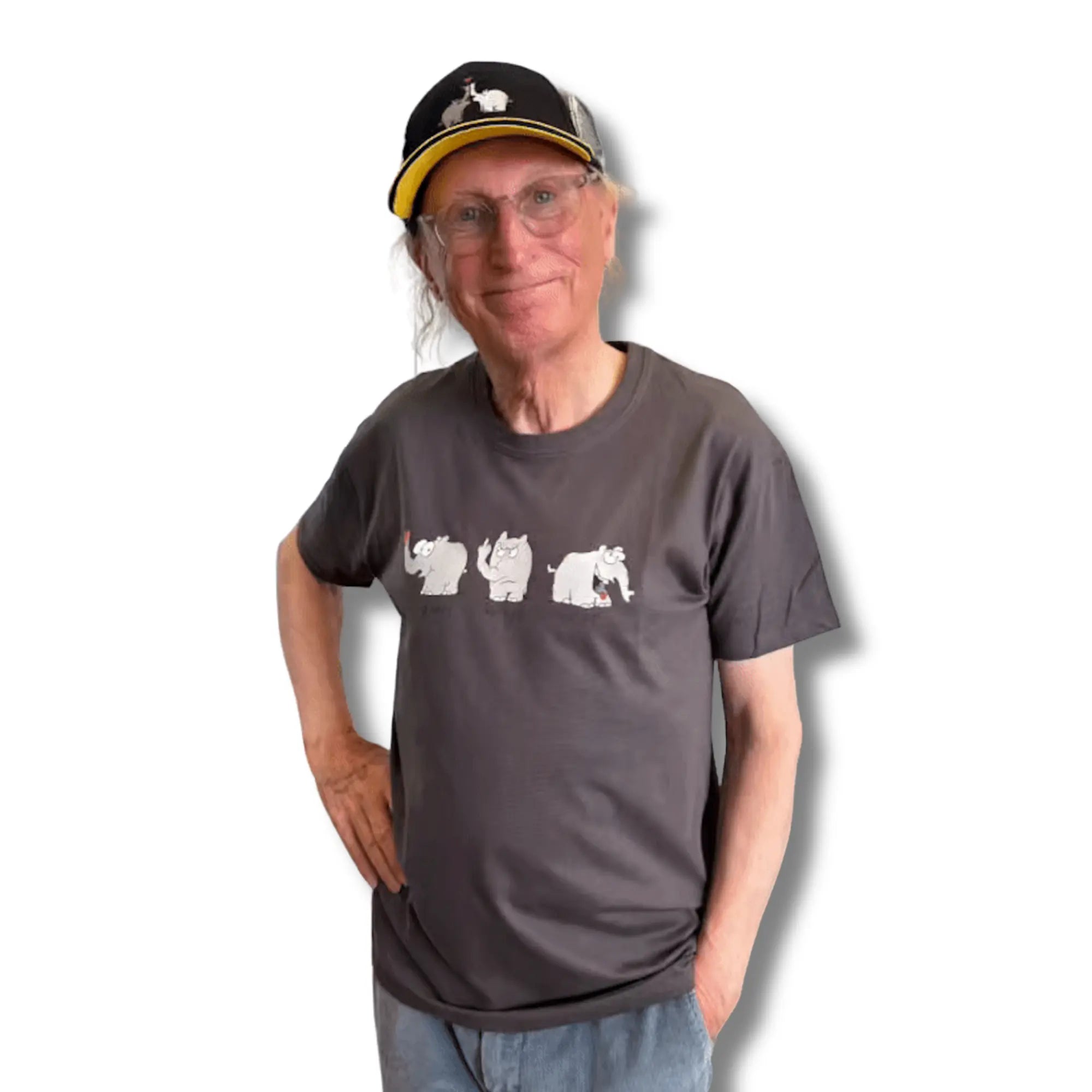 T-Shirt Ottifanten "the good, the bad, the ugly" by Otto Waalkes