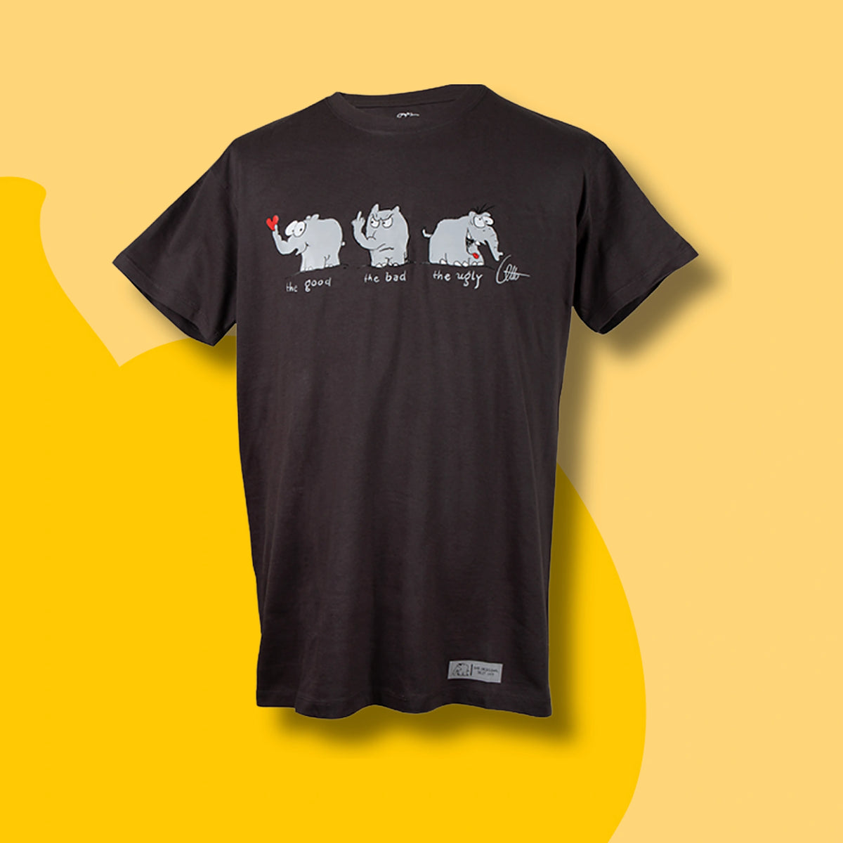 T-Shirt Ottifanten "the good, the bad, the ugly" by Otto Waalkes