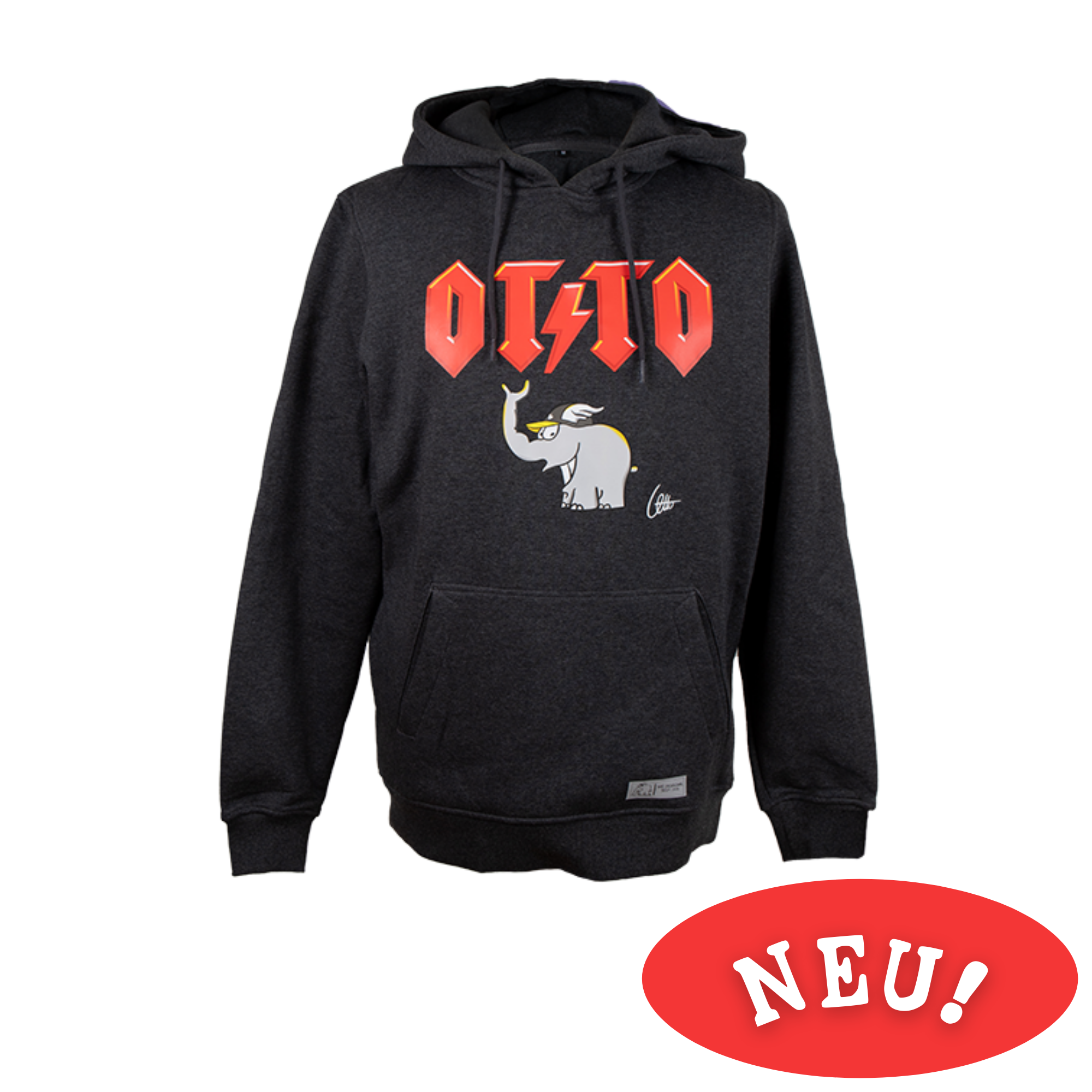 NEU: Hoodie "OTTO" im AC/DC Style Unisex