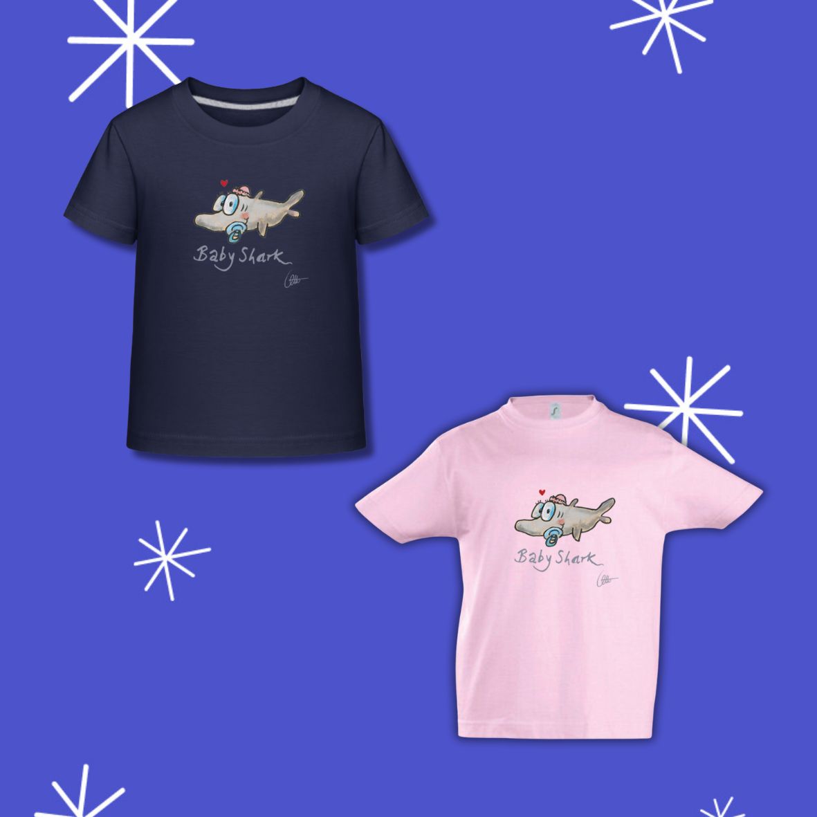 Kinder T-Shirt "Baby Shark"