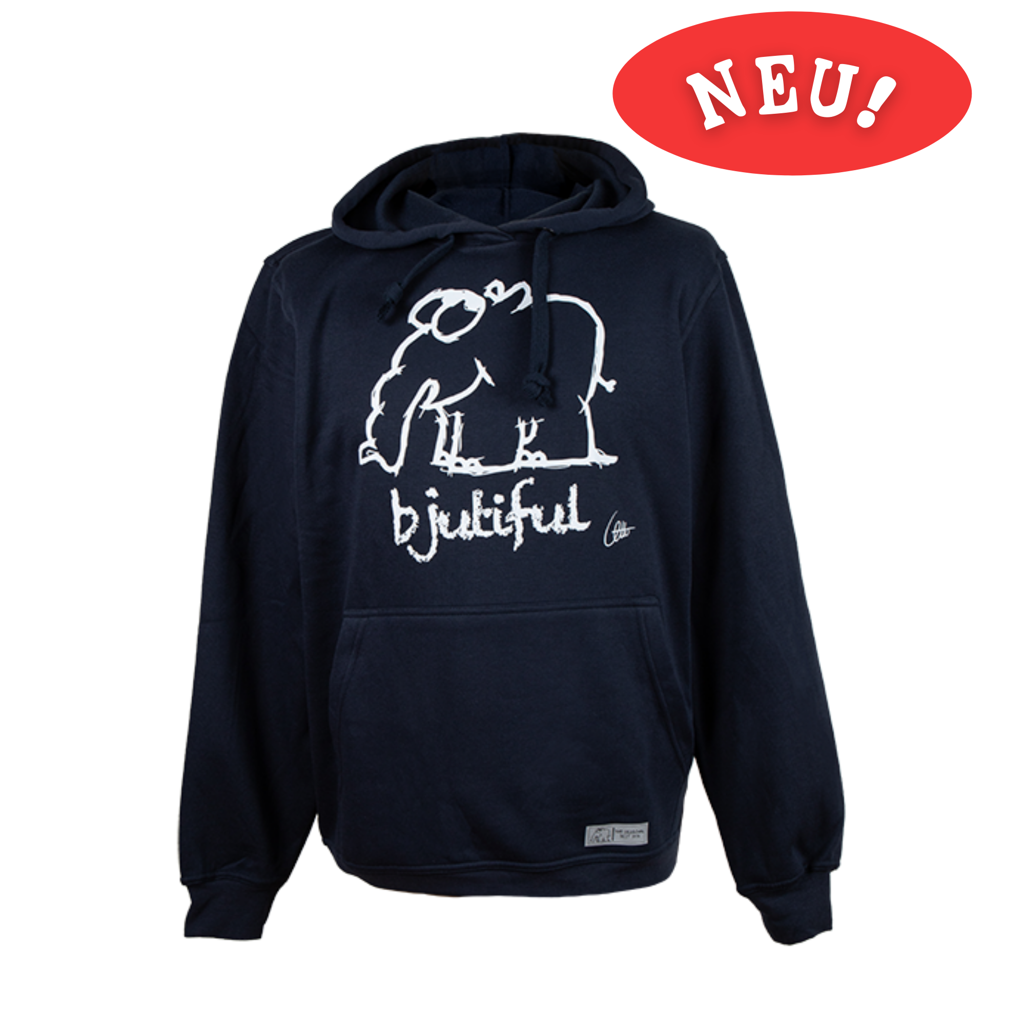 JETZT IN NEUEN FARBEN! Hoodie Bjutiful Ottifant Kapuzenpullover by Otto Waalkes