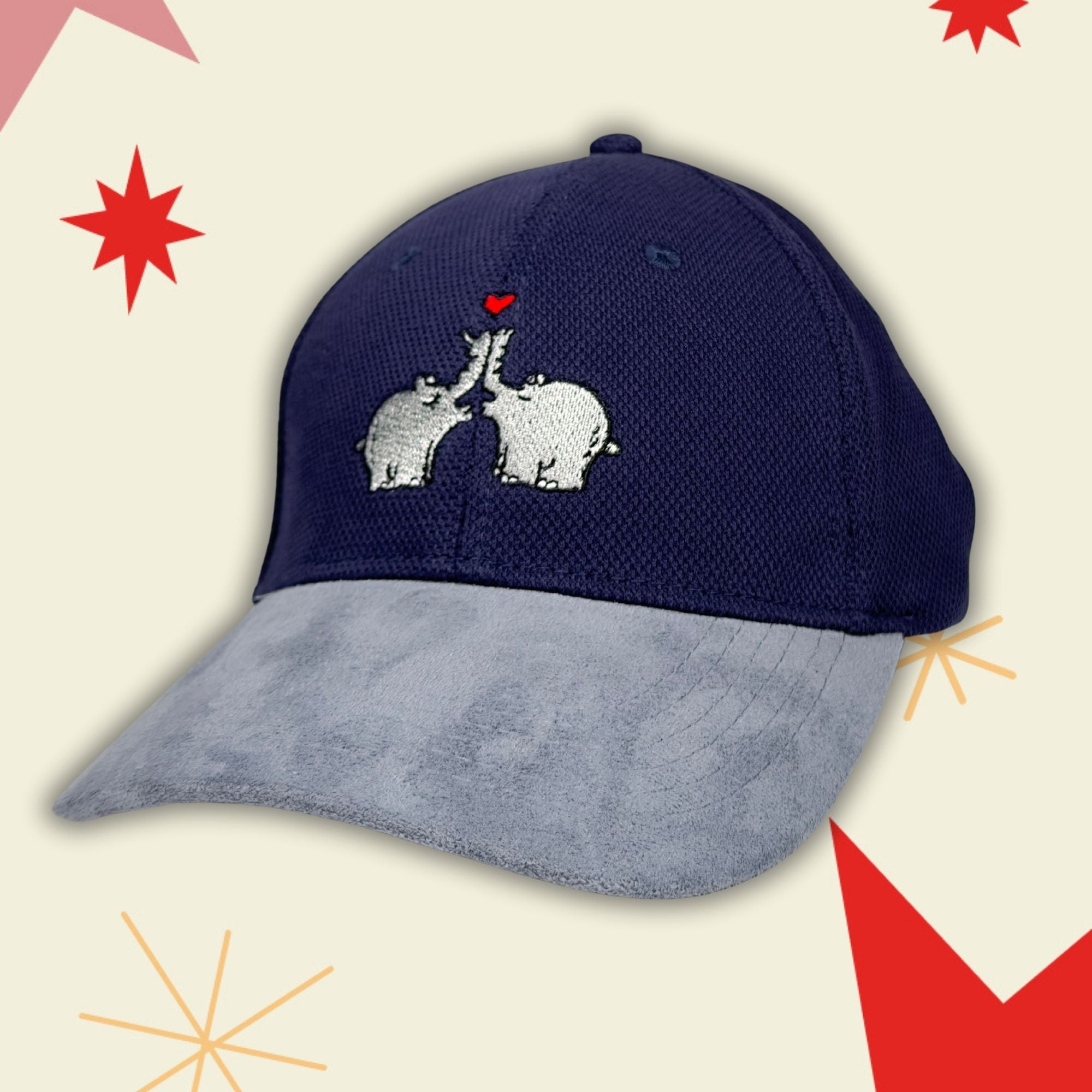 Cap Küssende Ottifanten Basecap by Otto Waalkes