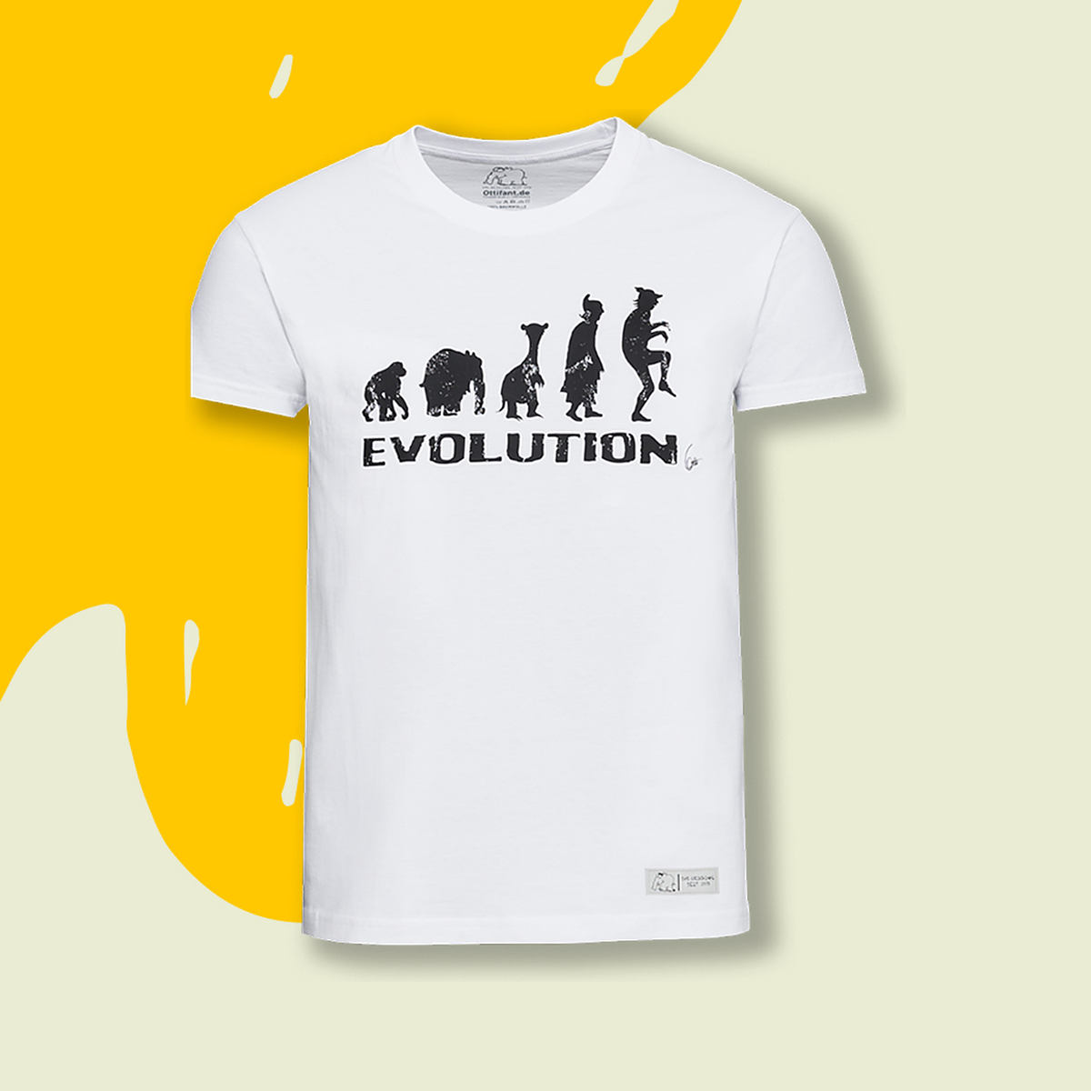 T-Shirt "Evolution" Unisex by Otto Waalkes