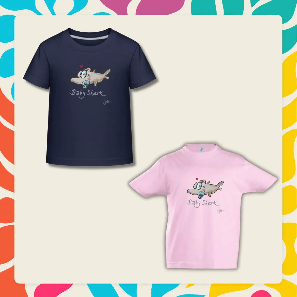 Kinder T-Shirt "Baby Shark"