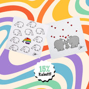 Baumwoll Frottier Ottifant Küchenhandtuch by Otto Waalkes Be Different / Verrüsselt oder als Set