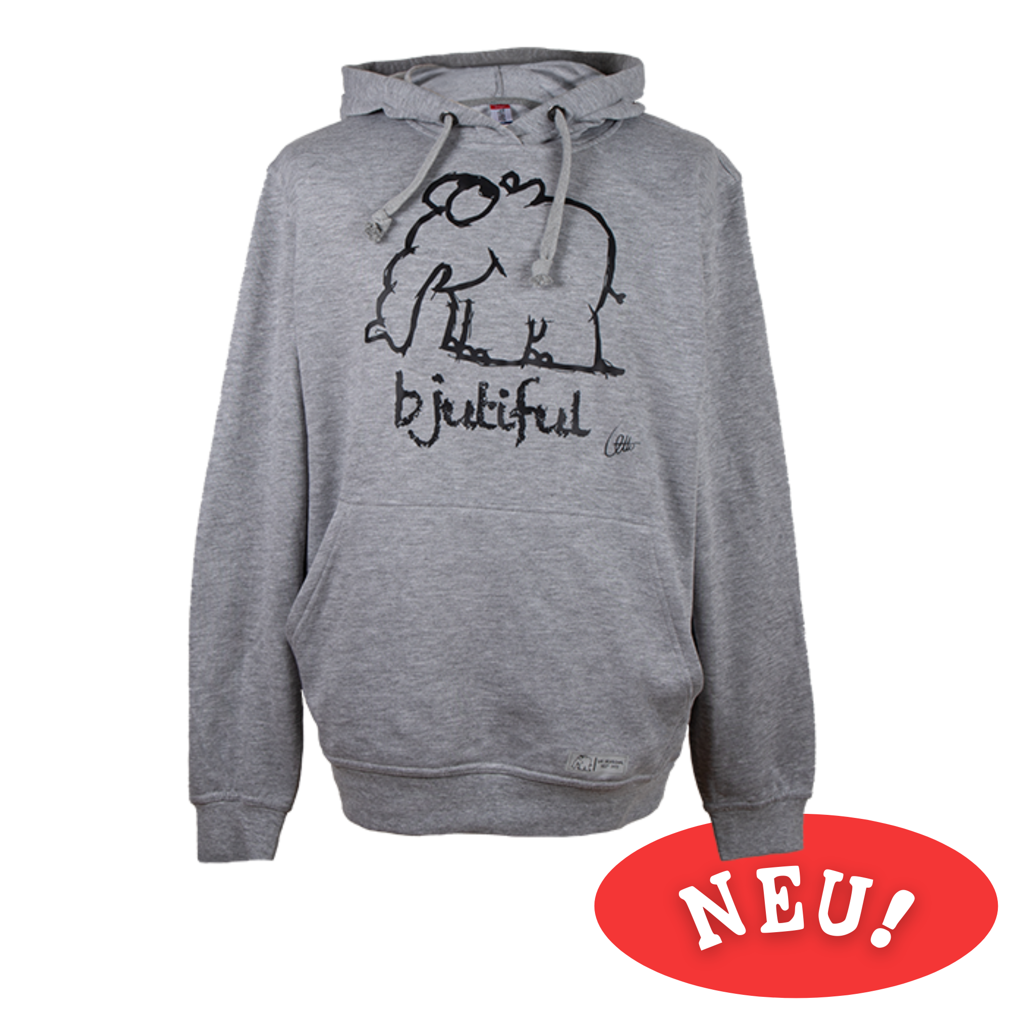 JETZT IN NEUEN FARBEN! Hoodie Bjutiful Ottifant Kapuzenpullover by Otto Waalkes