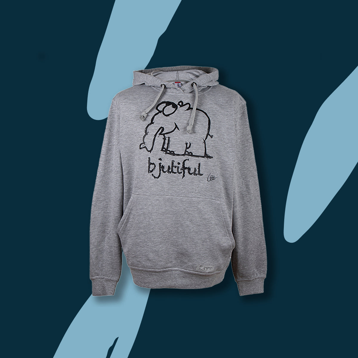 Hoodie Bjutiful Ottifant Kapuzenpullover by Otto Waalkes