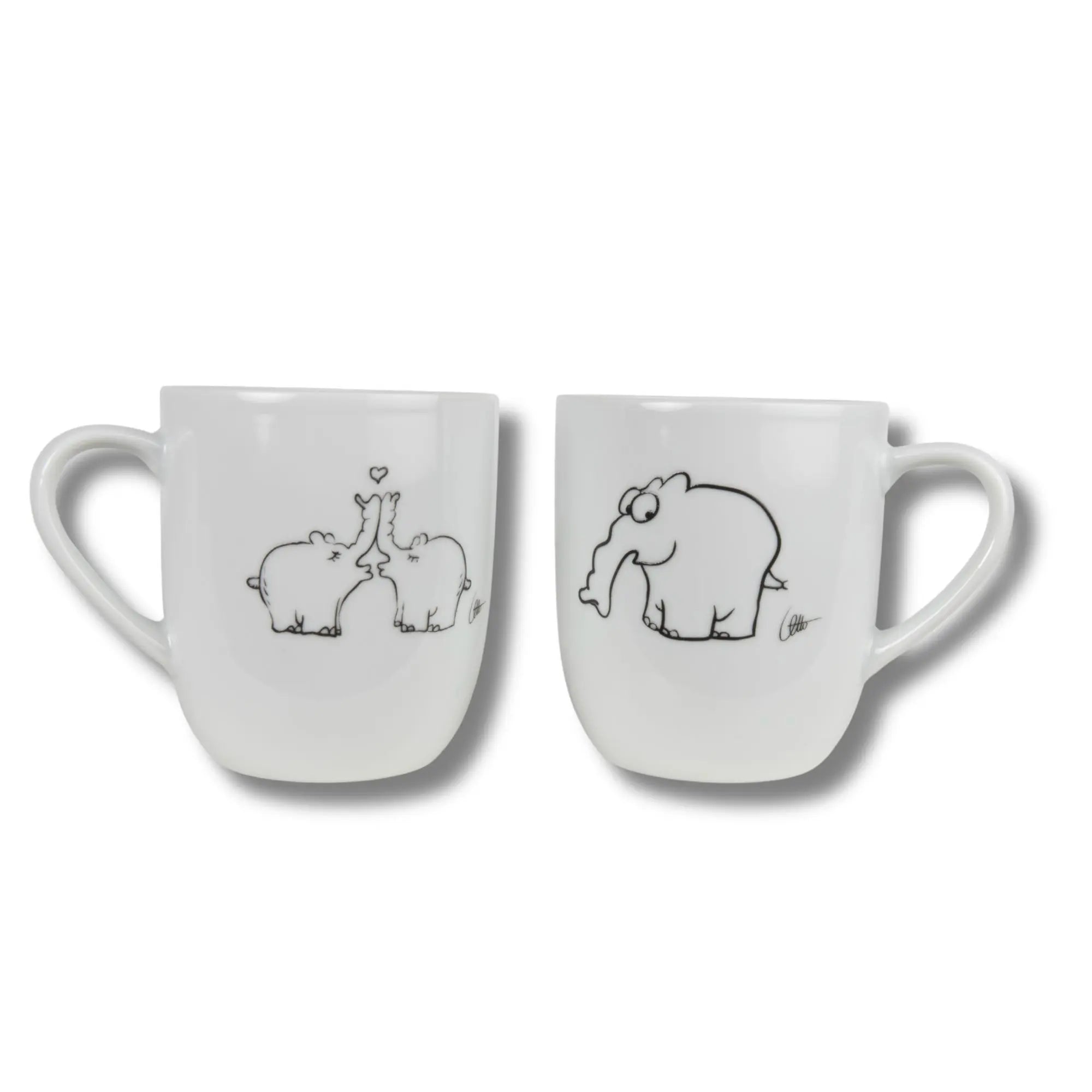 Ottifanten Becher aus Porzellan