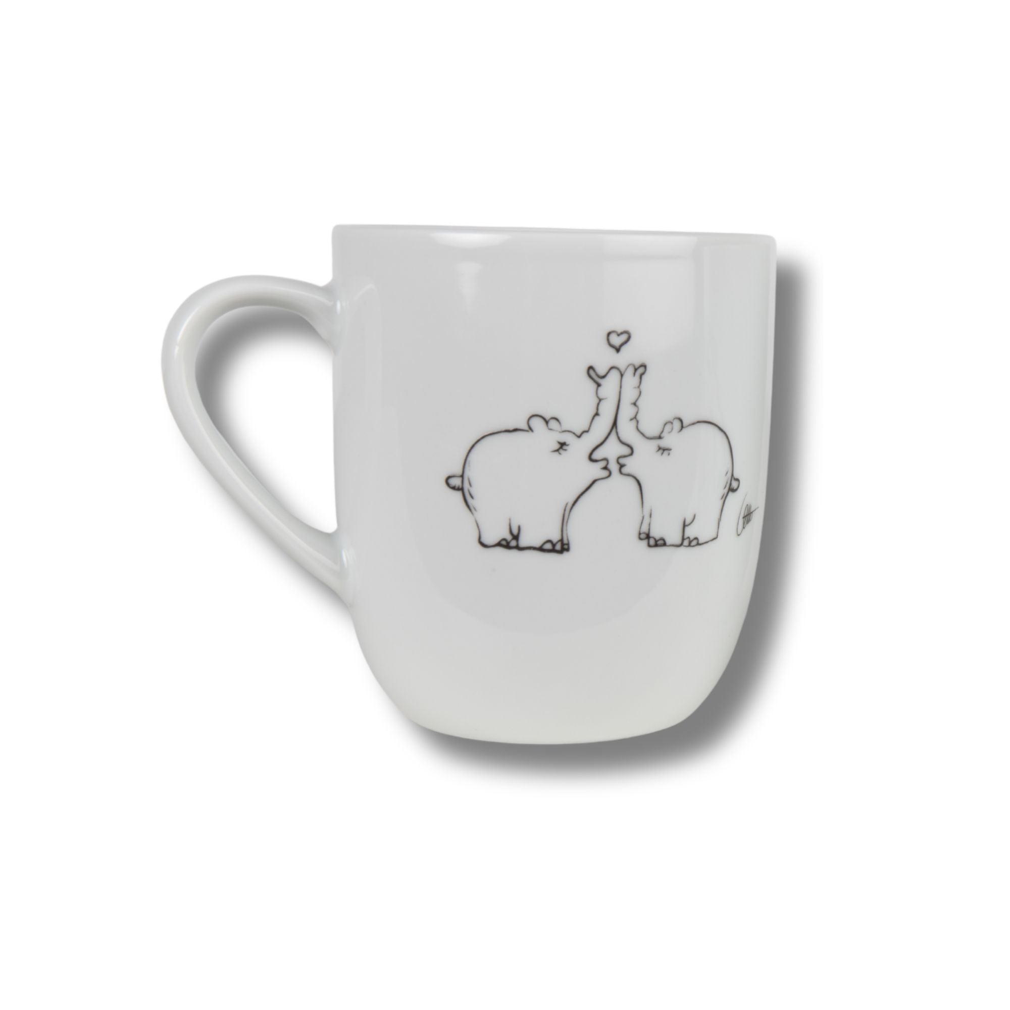 Ottifanten Becher aus Porzellan