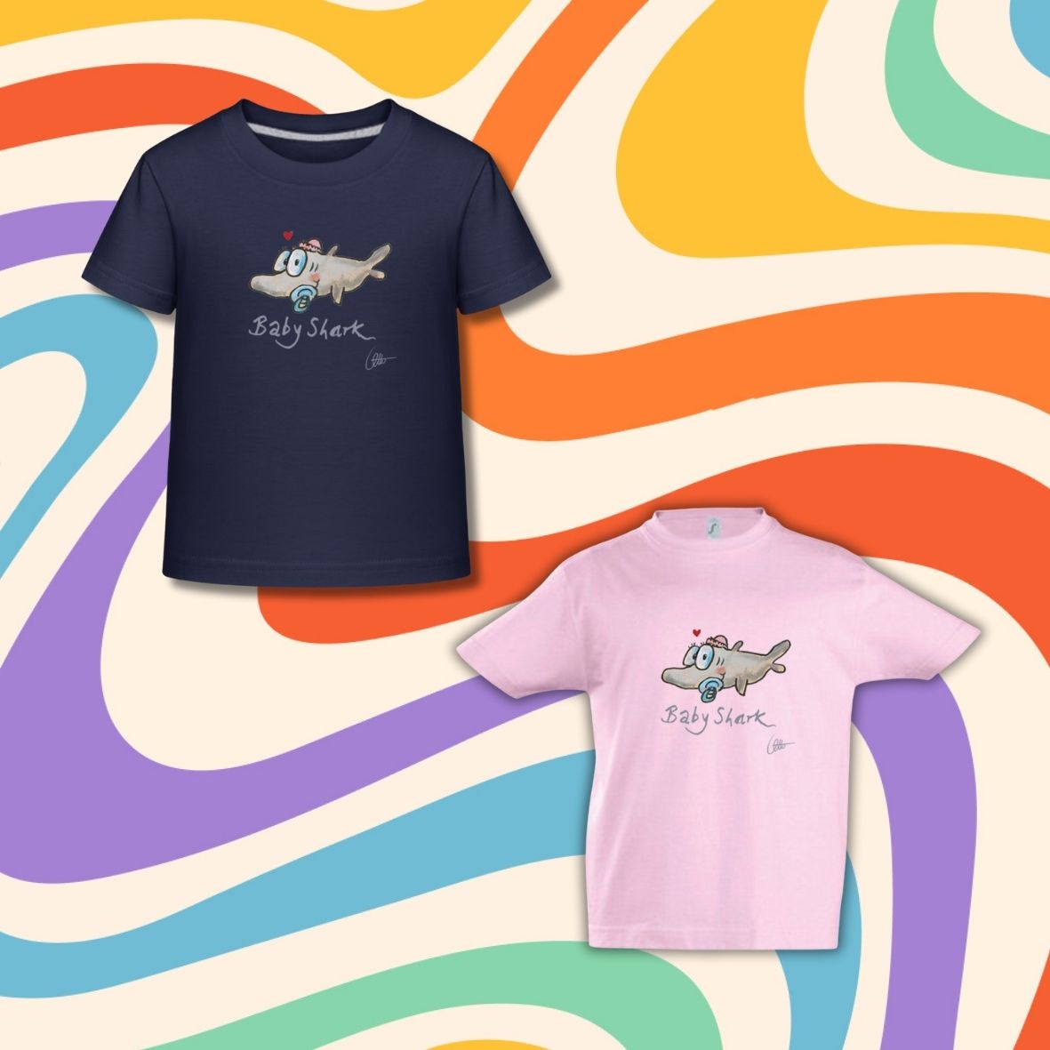 Kinder T-Shirt "Baby Shark"