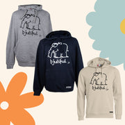 JETZT IN NEUEN FARBEN! Hoodie Bjutiful Ottifant Kapuzenpullover by Otto Waalkes