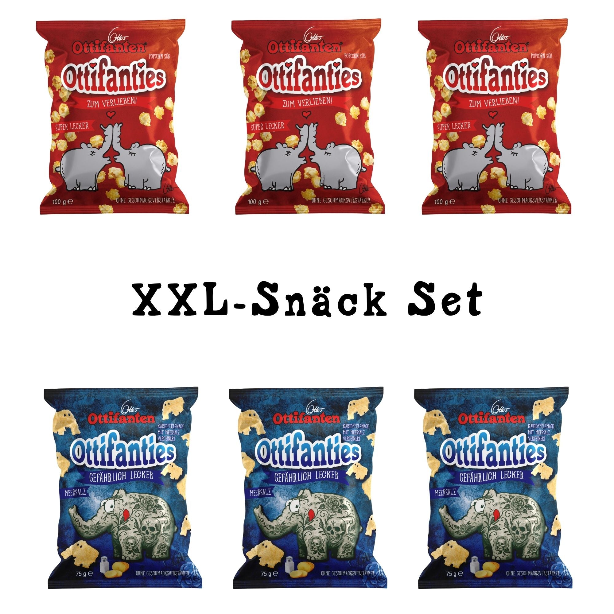 XXL-Ottifanties-Set süß & herzhaft
