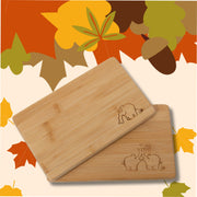 Ottifanten Frühstücksbrettchen aus Bambus