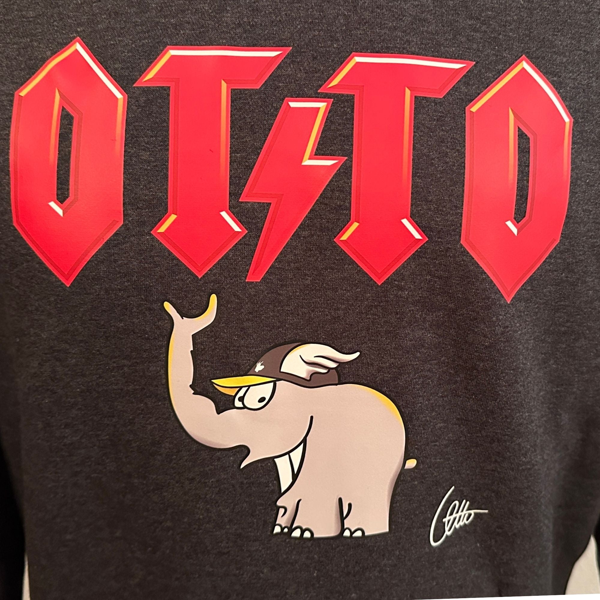 NEU: Hoodie "OTTO" im AC/DC Style Unisex