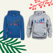 Hoodie Kapuzenpullover Evolution Kinder by Otto Waalkes