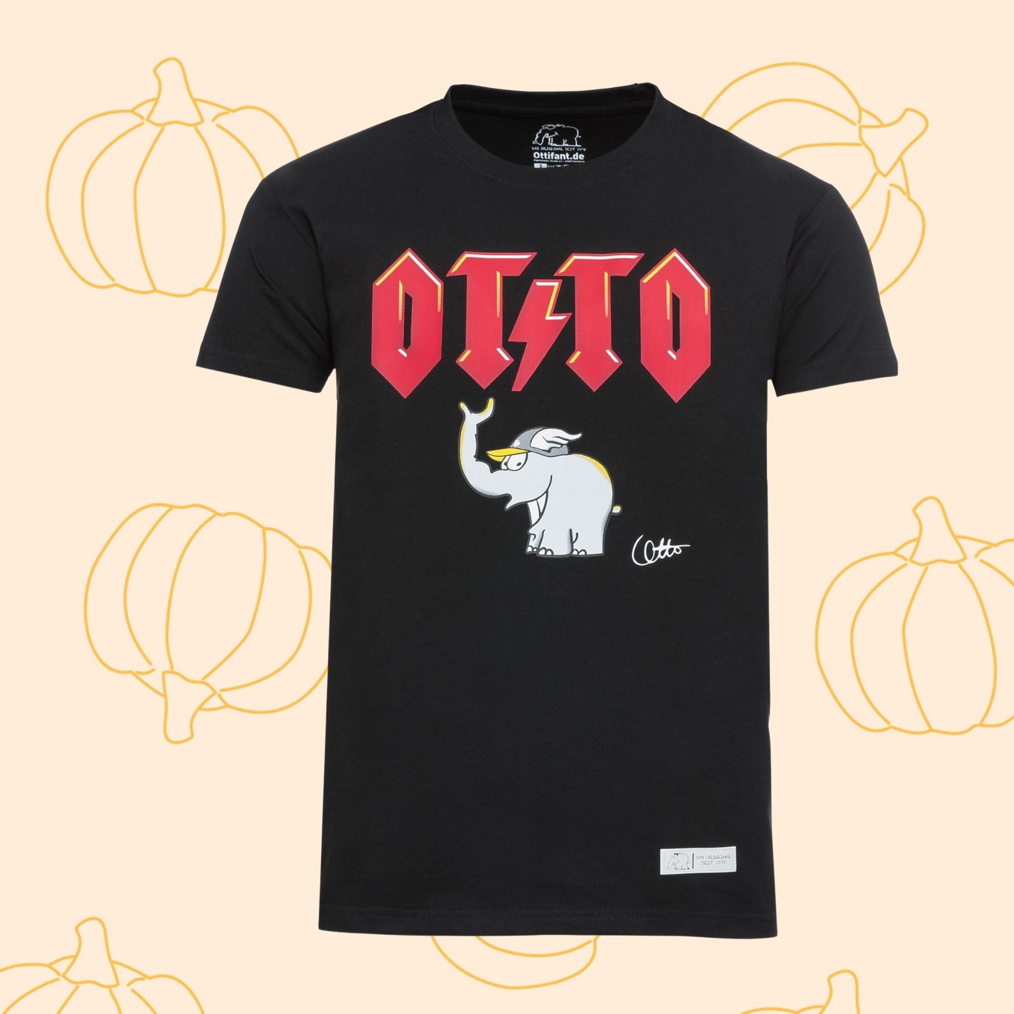 T-Shirt "OTTO" im AC/DC Style Unisex by Otto Waalkes