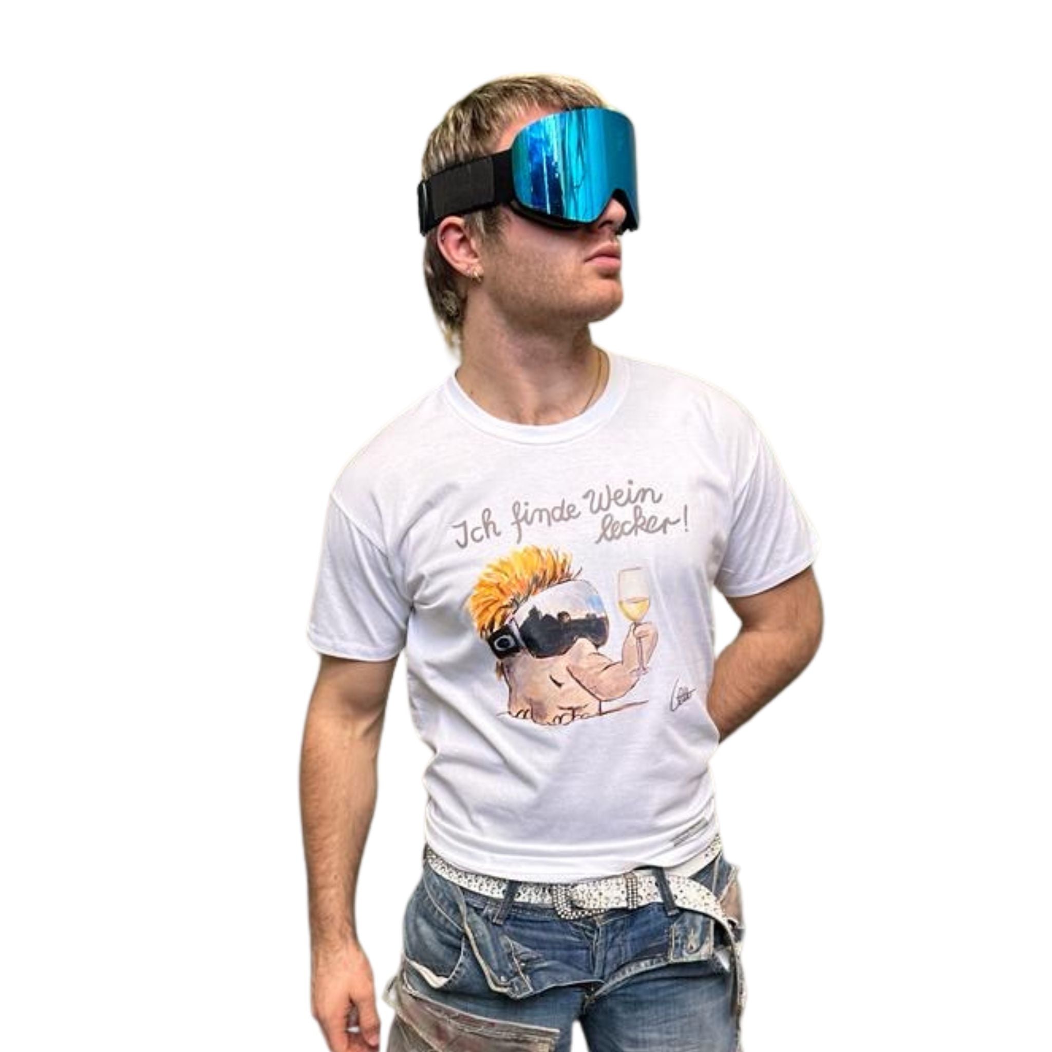 T-Shirt Ski Aggufant "Ich finde Wein lecker" by OTTO