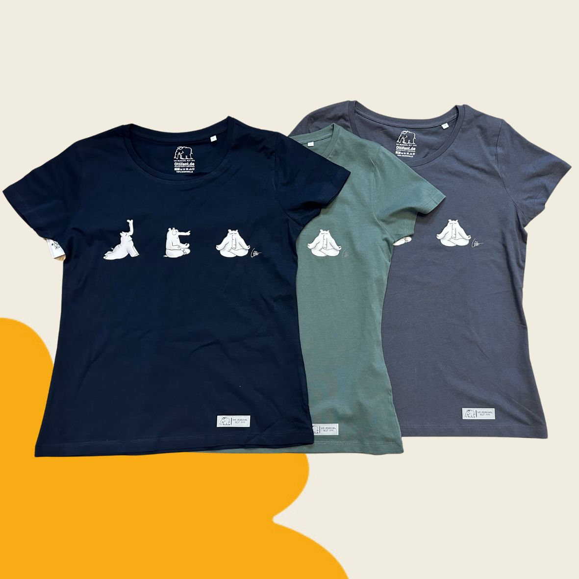 Damen T-Shirt Yogifant